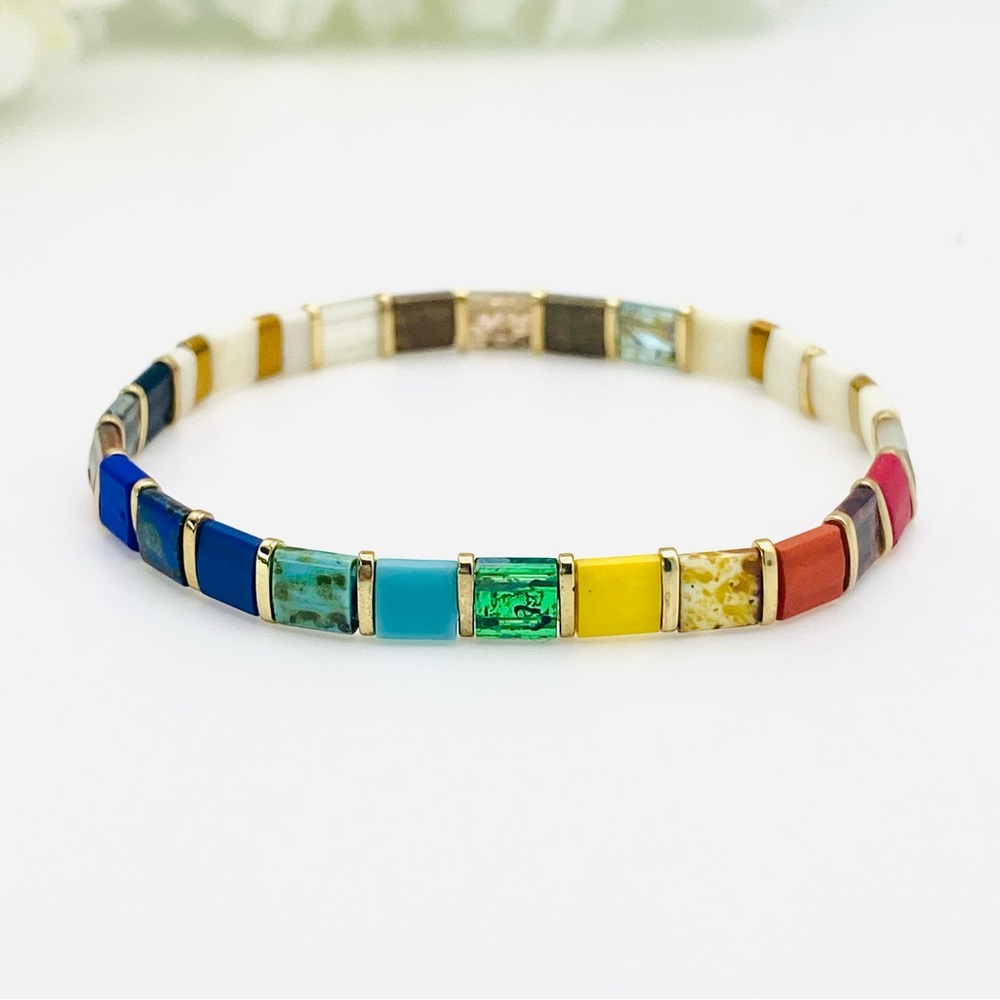 Miyuki Tila Bead bracelet